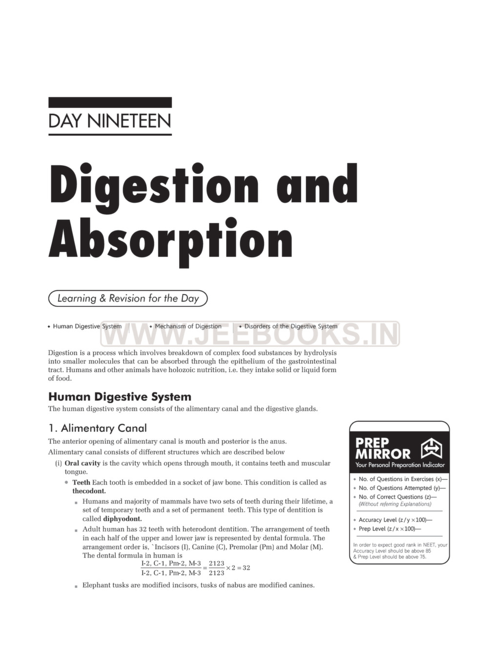Digestion and Absorption SIR Odia