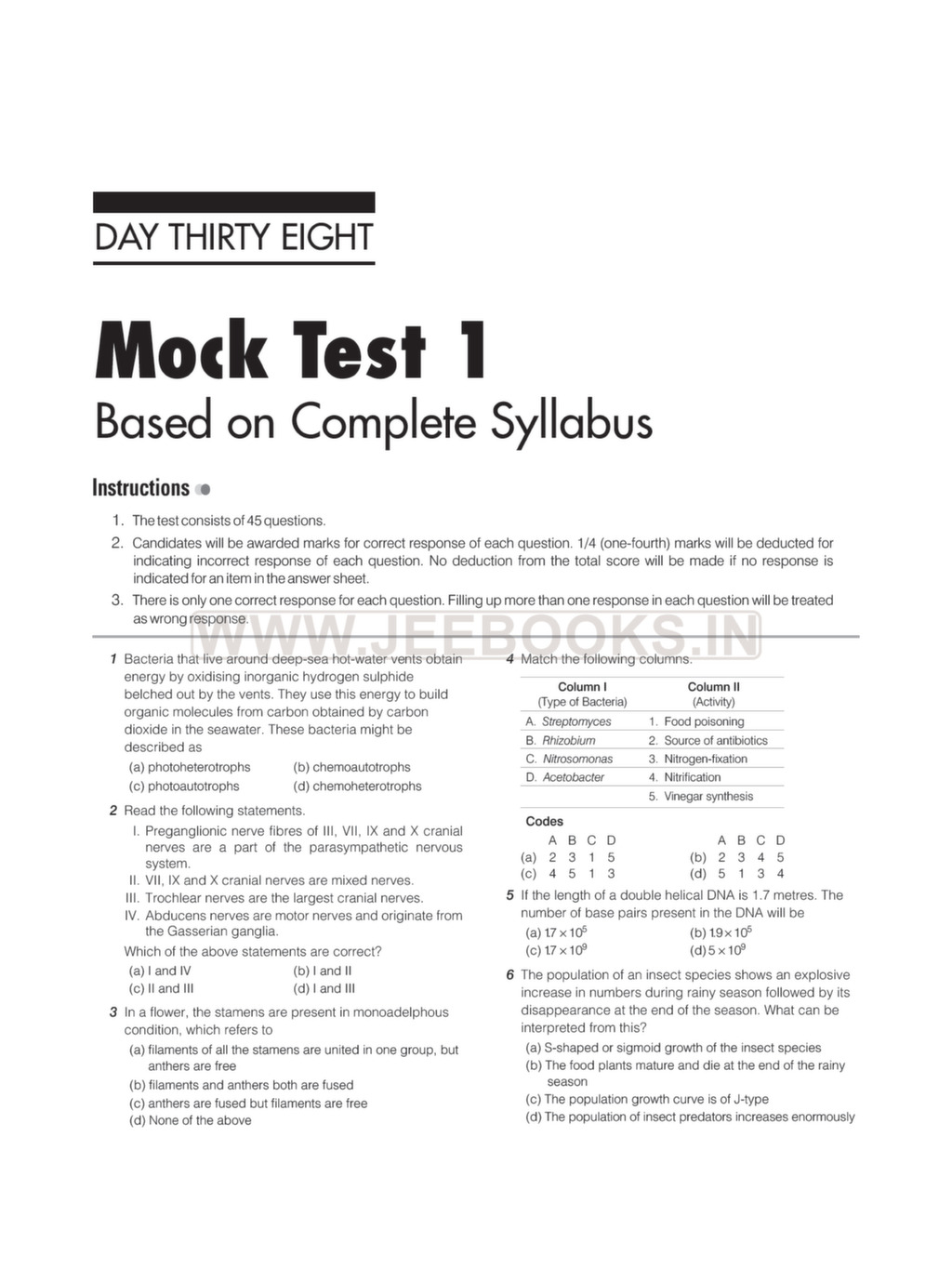 Mock Test - SIR Odia